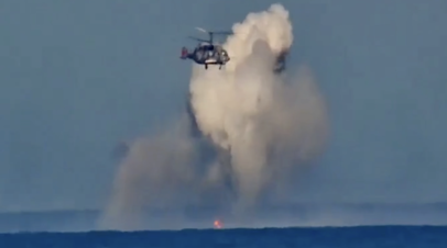 Силами Черноморского флота: Минобороны показало видео уничтожения пяти безэкипажных катеров ВСУ у побережья Крыма
